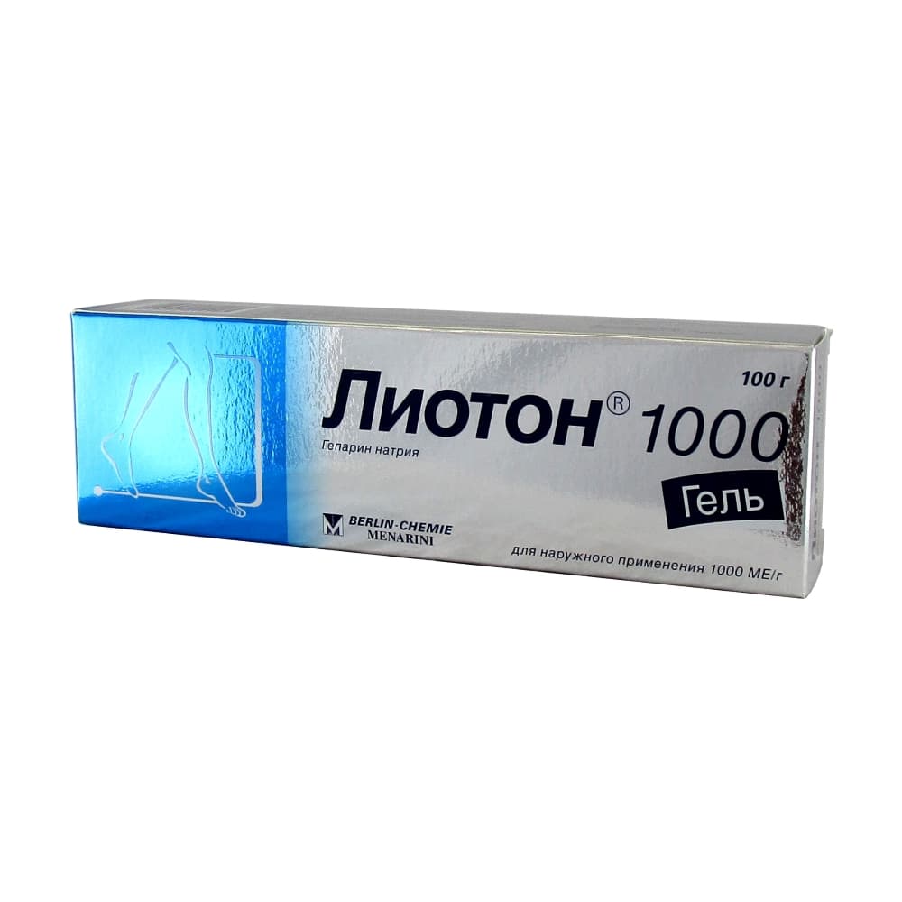Лиотон 1000 гель, 100 гр