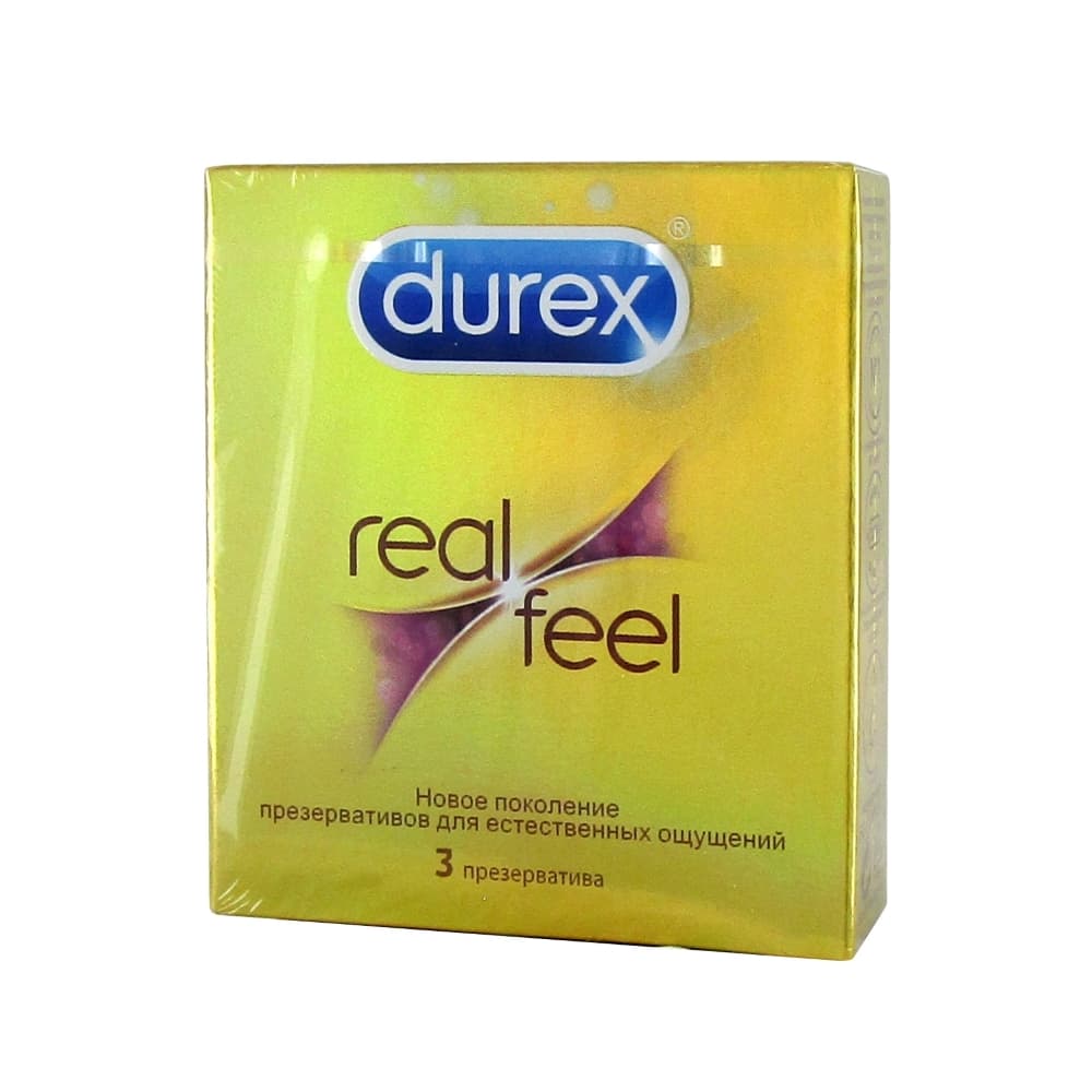 Презервативы Durex Real feel 3 шт.