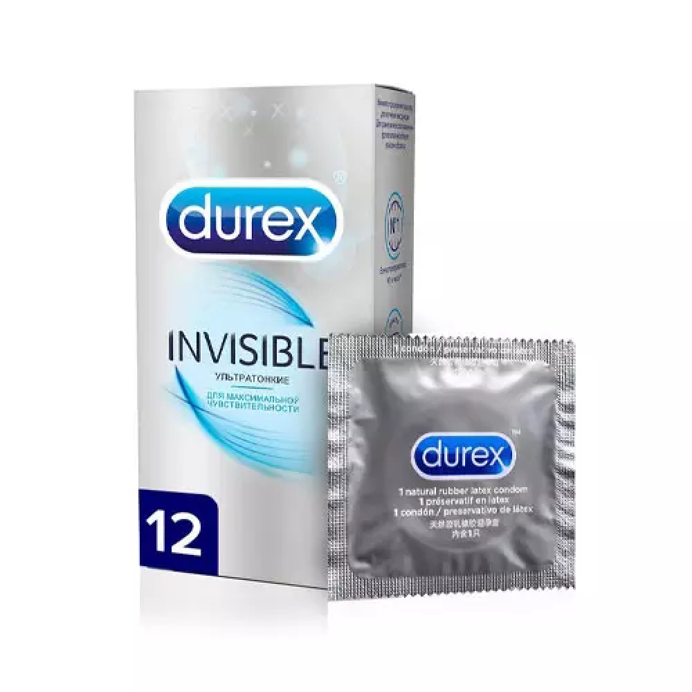 DUREX Invisible презервативы, №12