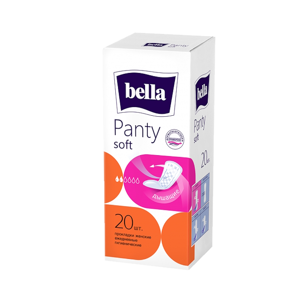 Bella Panty soft прокладки ежедневные, 20 шт.