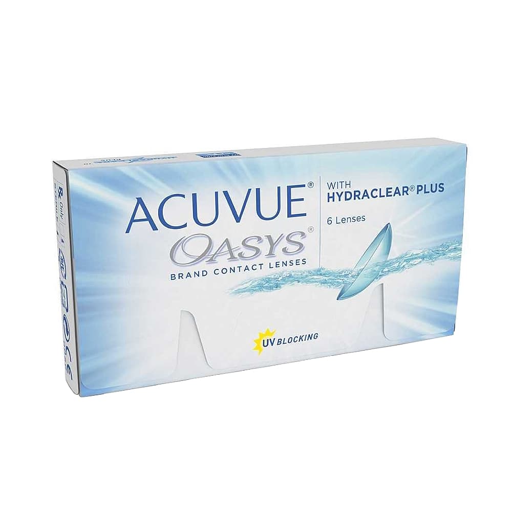 Acuvue OASYS With Hidraclear Plus Двухнедельные контактные линзы -4,00 6 шт.