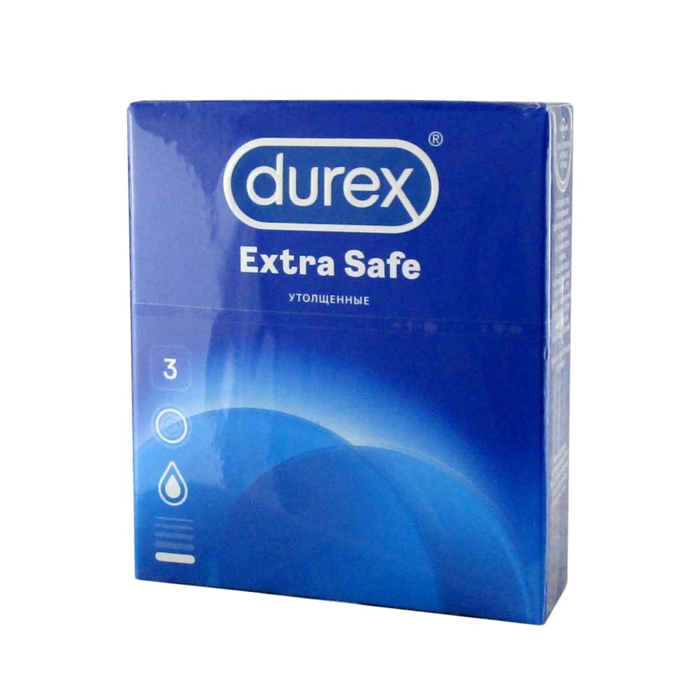 Презервативы Durex Extra safe 3 шт.