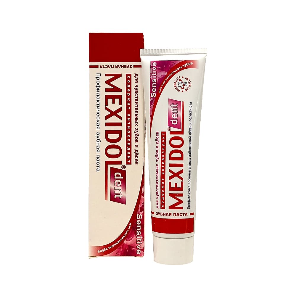 Mexidol dent Sensitive зубная паста, 65г