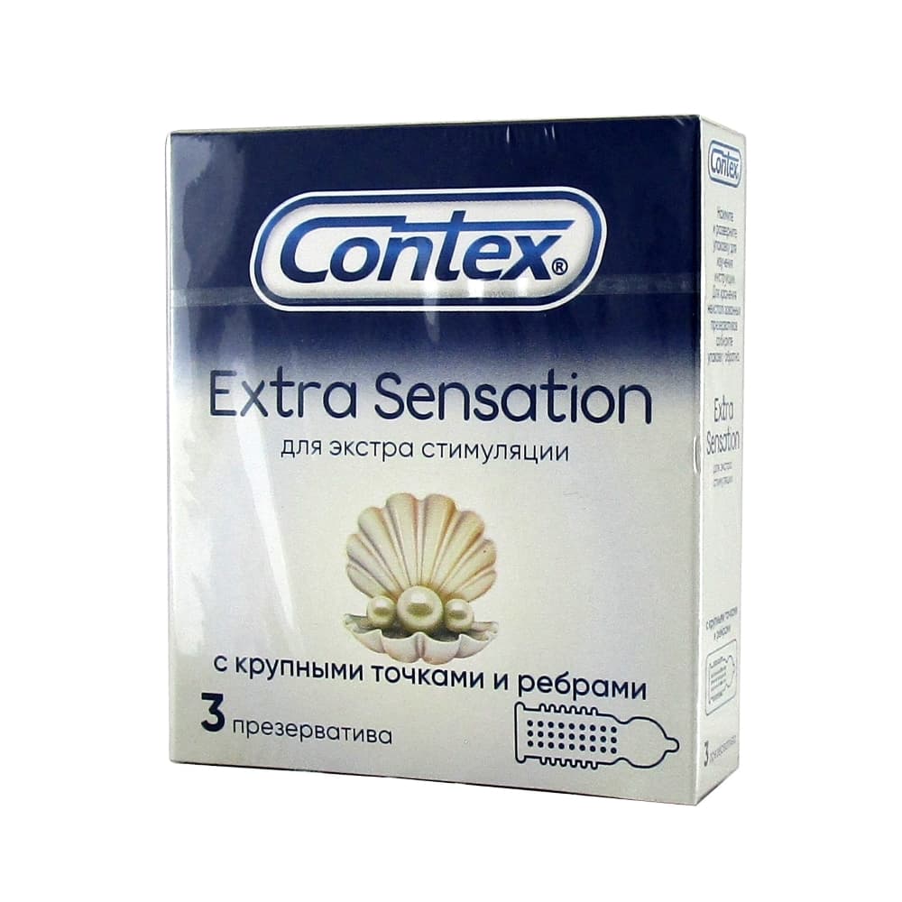 Презервативы Contex Extra sensation 3 шт.