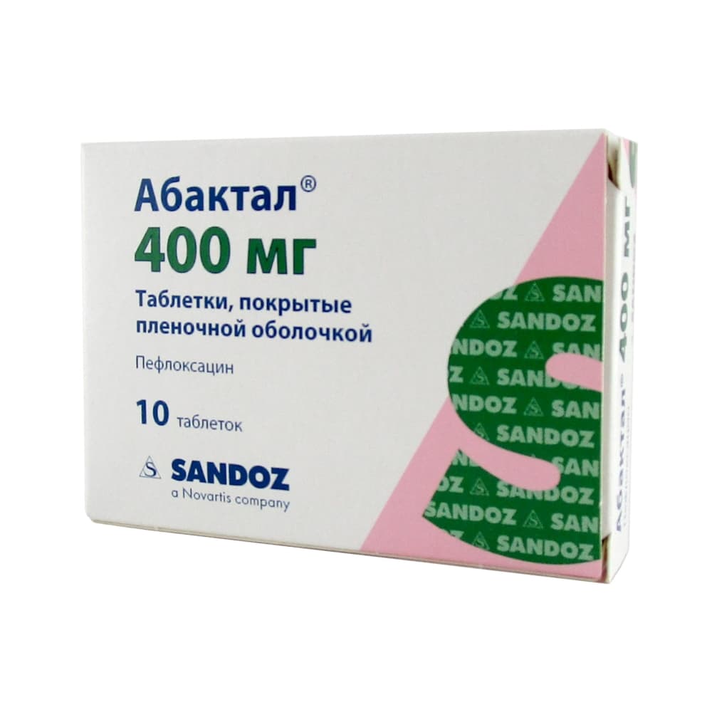 Абактал таблетки 400 мг, 10 шт.