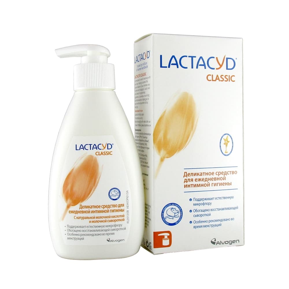 LACTACYD Средство для интимной гигиены, 200 мл.