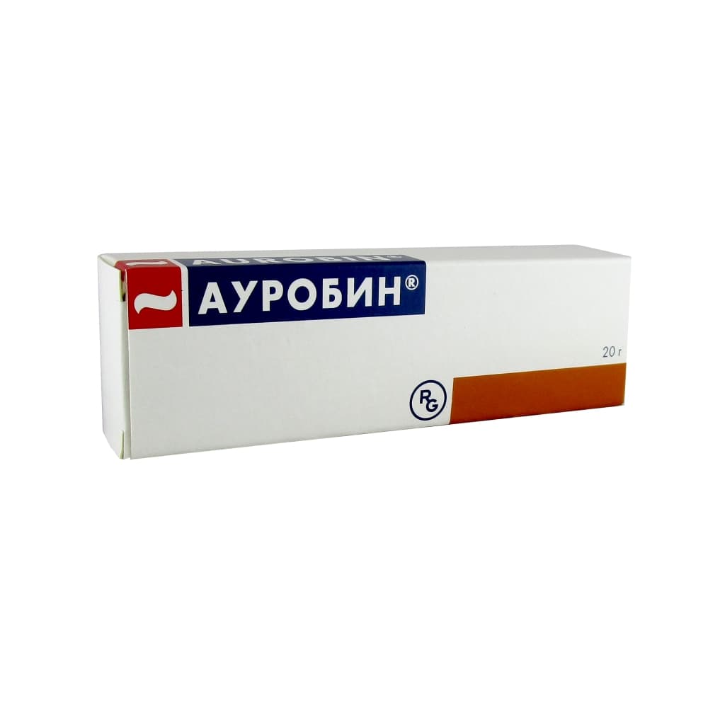Ауробин мазь для ректального и наружного применения, 20 гр
