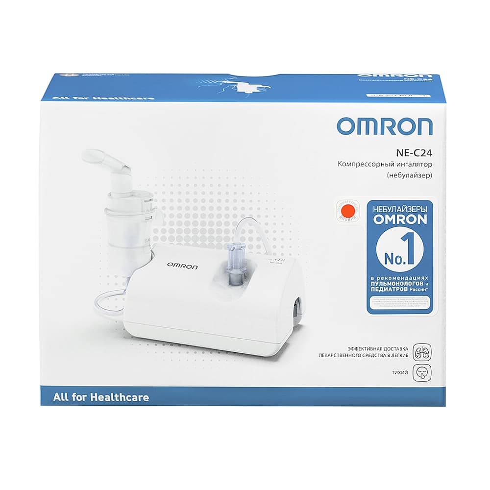 OMRON компрессорный ингалятор NE-C24 /NE-C801S-RU
