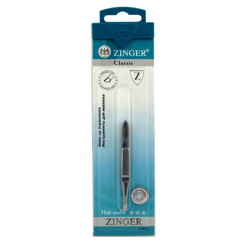 Zinger Пинцет скошенный ZO-B-162-S