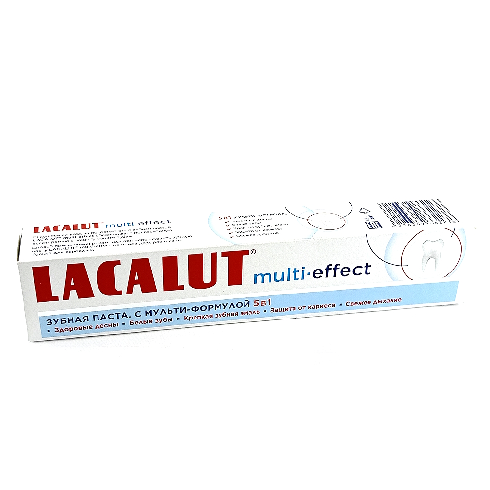 LACALUT multi-effect зубная паста, 75 мл.