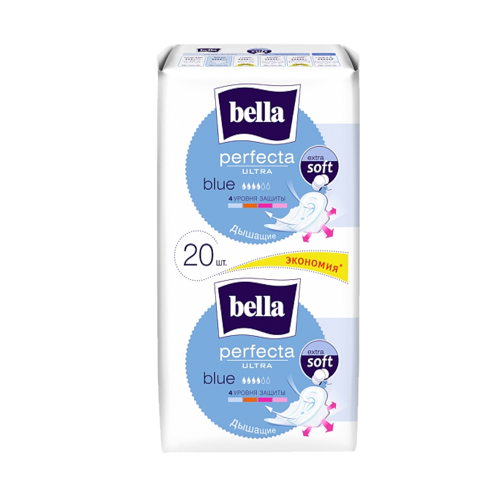 Bella Perfecta Ultra Blue прокладки, 20 шт.