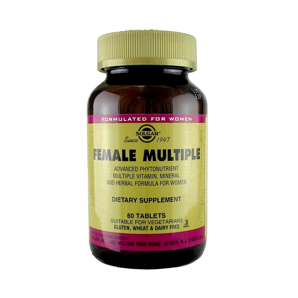 SOLGAR Мультивитаминный и минеральный комплекс для женщин 60 таблеток.
