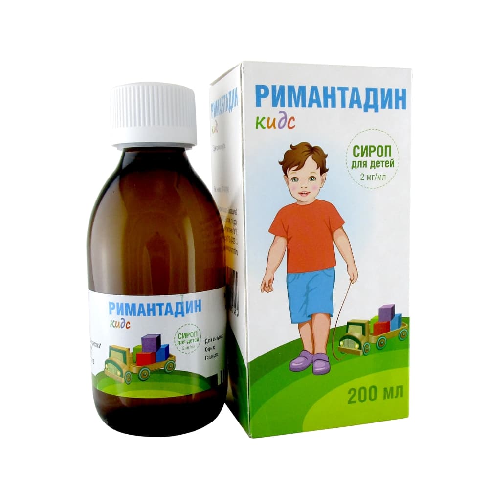 Римантадин Кидс сироп для детей 2мг/мл, 200мл.