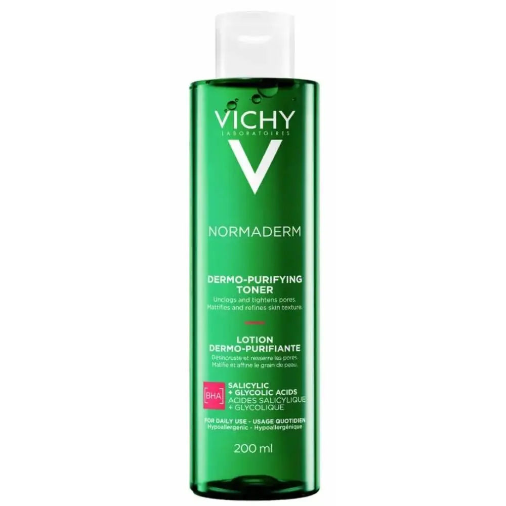 VICHY Normaderm очищающий лосьон, сужающий поры, 200 мл.