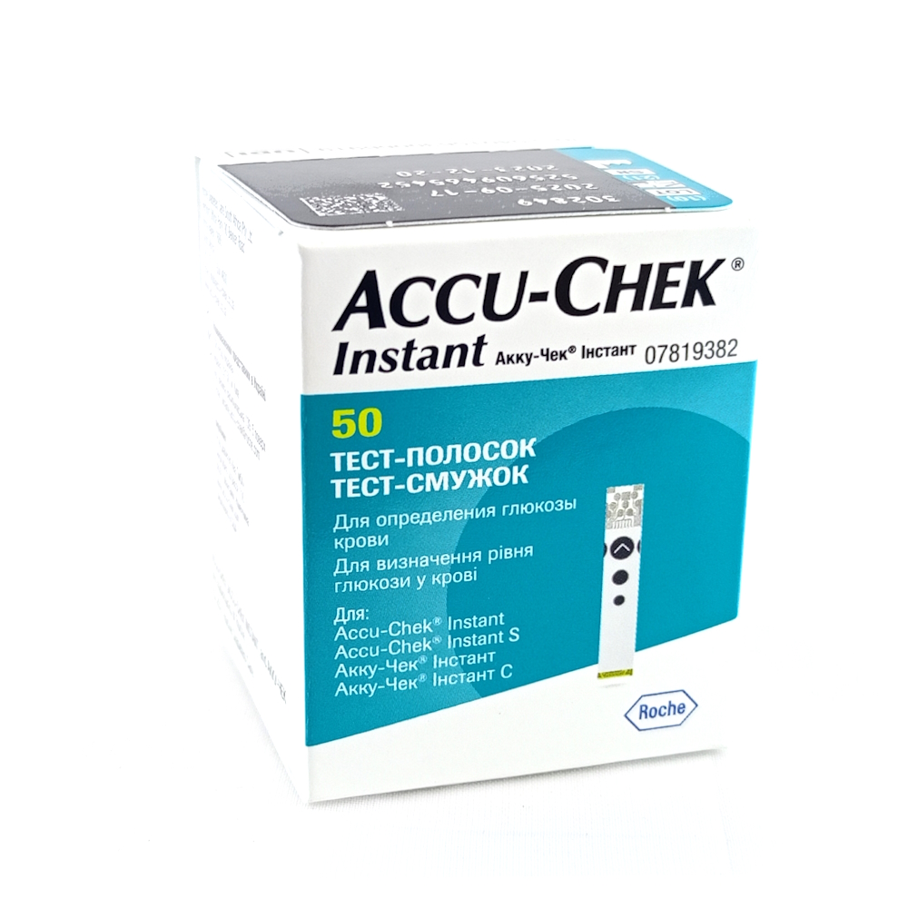 ACCU-CHEK Instant тест-полоски, №50