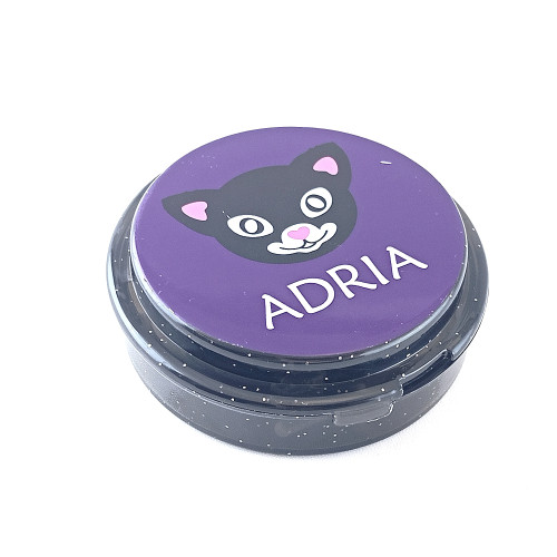 Комплект для хранения ADRIA+  щипцы, контейнер, бутылек для жидкости