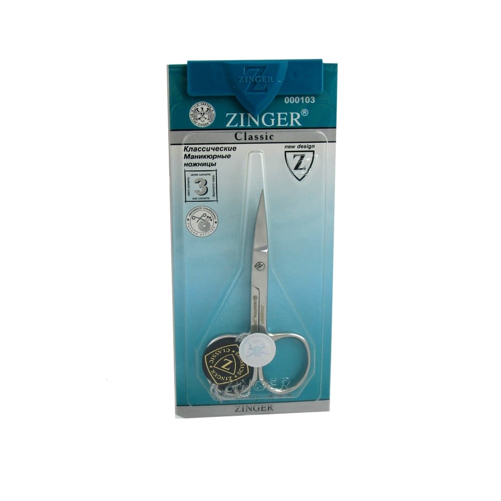 Zinger ножницы маникюрные с ручной заточкой В-116 -D-SH