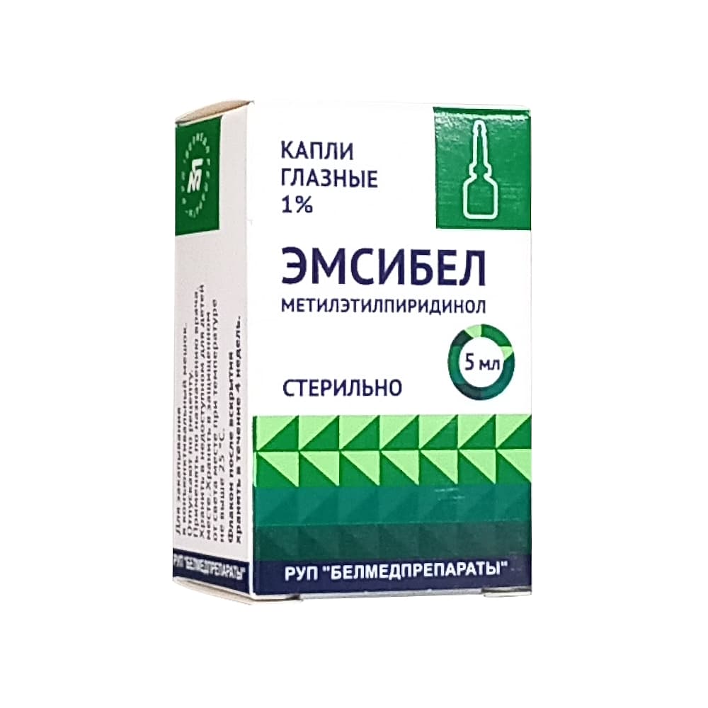 Эмсибел капли глазные 1% 5мл
