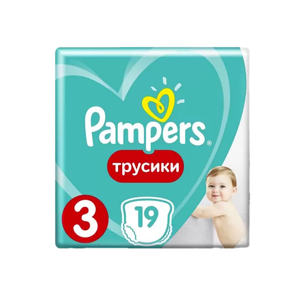 Pampers Premium Care Pants Трусики-подгузники 6-11 кг р.3, 19 шт