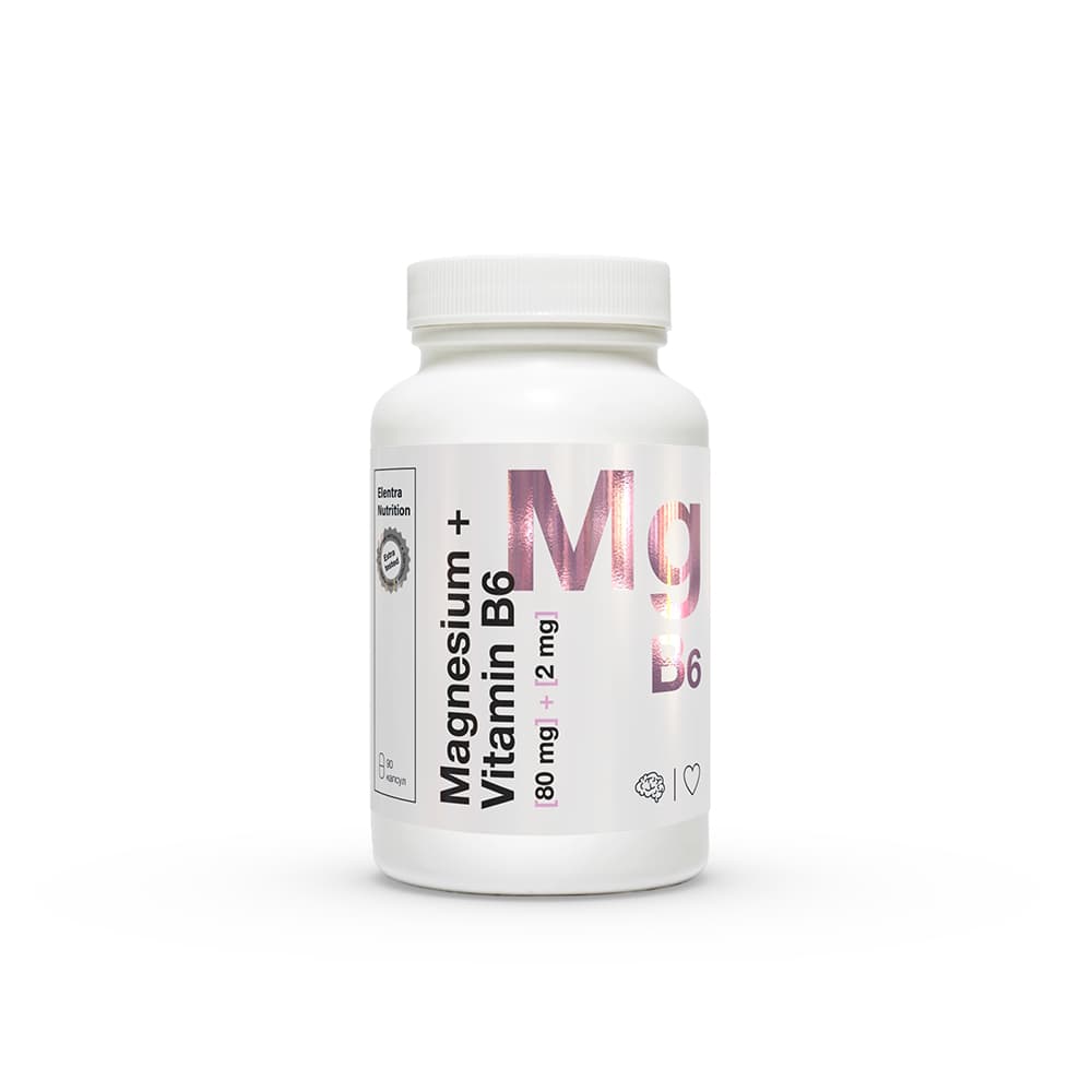 Elentra Nutrition Магний+Витамин В6 капсулы, 90 шт