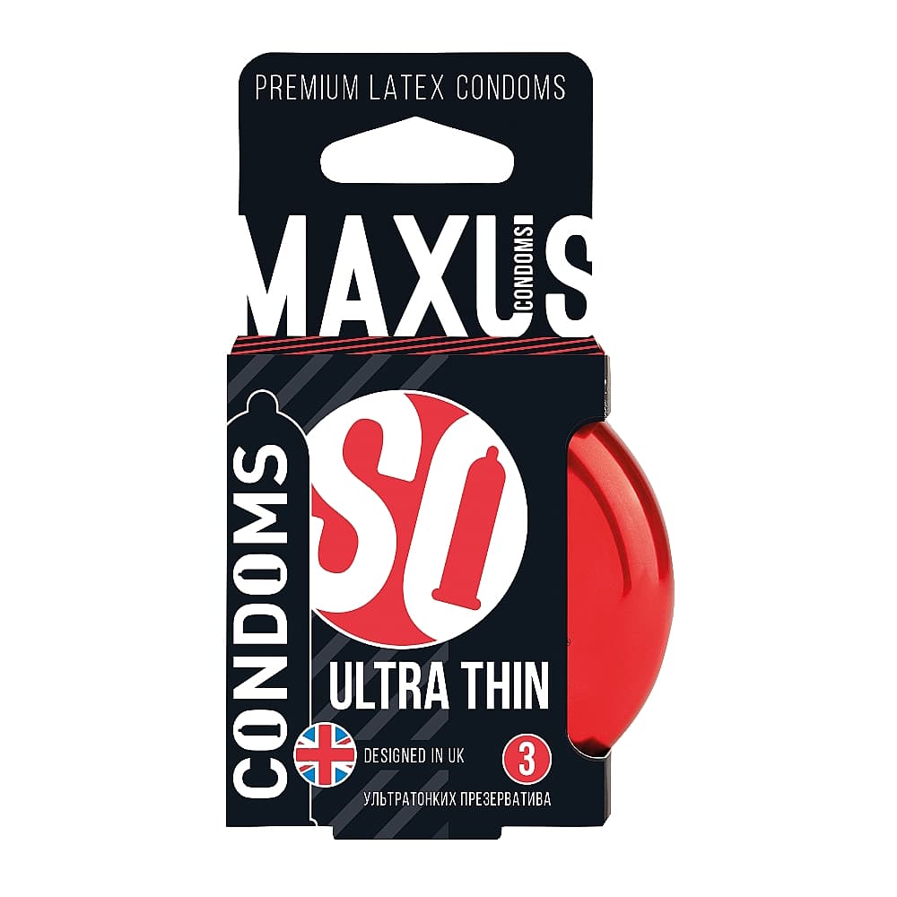 MAXUS Sensitive Презервативы ульратонкие, 3 шт.