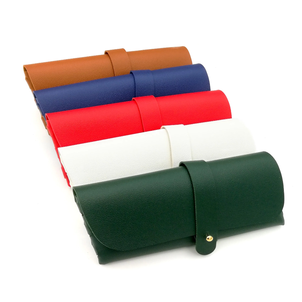 Футляр для очков BIST на кнопке, зеленый /0152