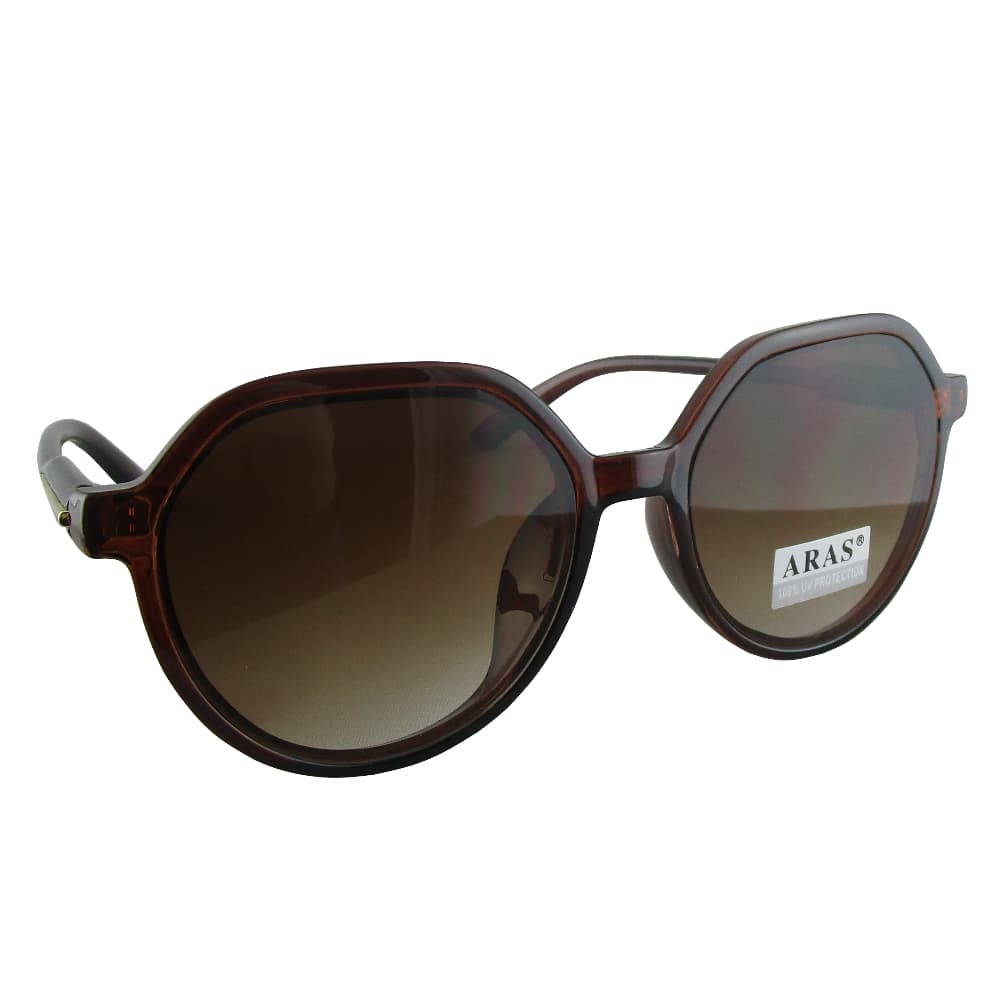 Очки ARAS солнцезащитные коричневые /8845