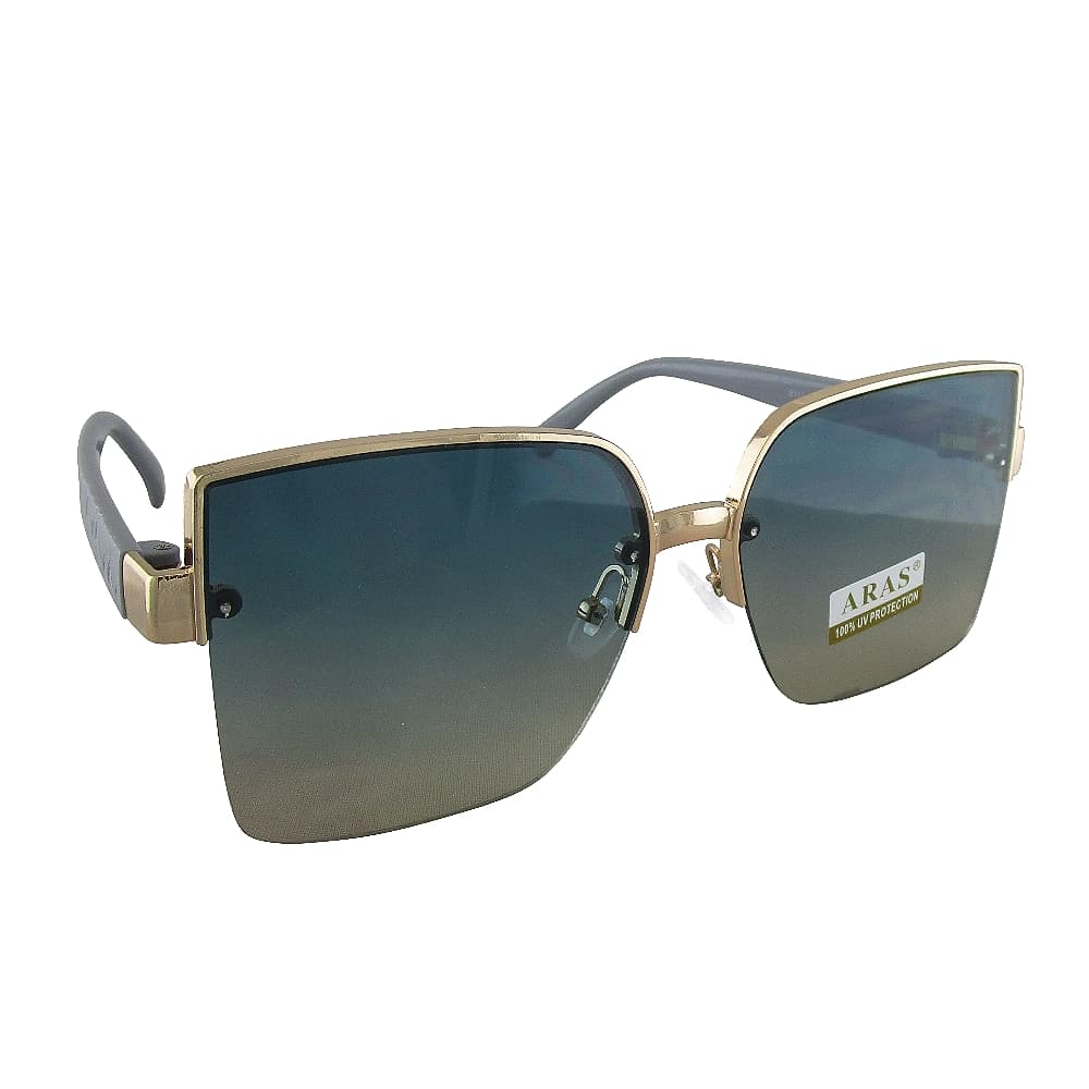 Очки ARAS солнцезащитные серо-бирюзовые /8113