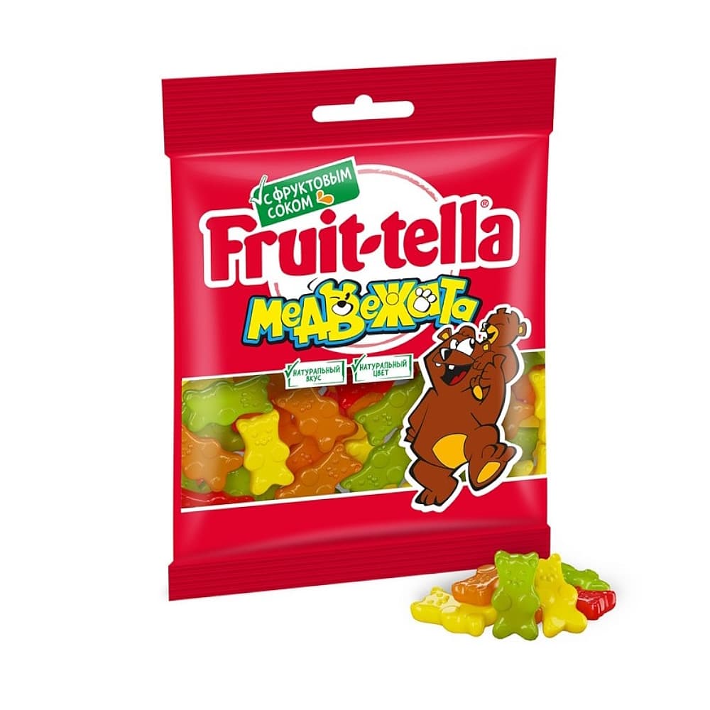 Fruit-tella жевательный мармелад 