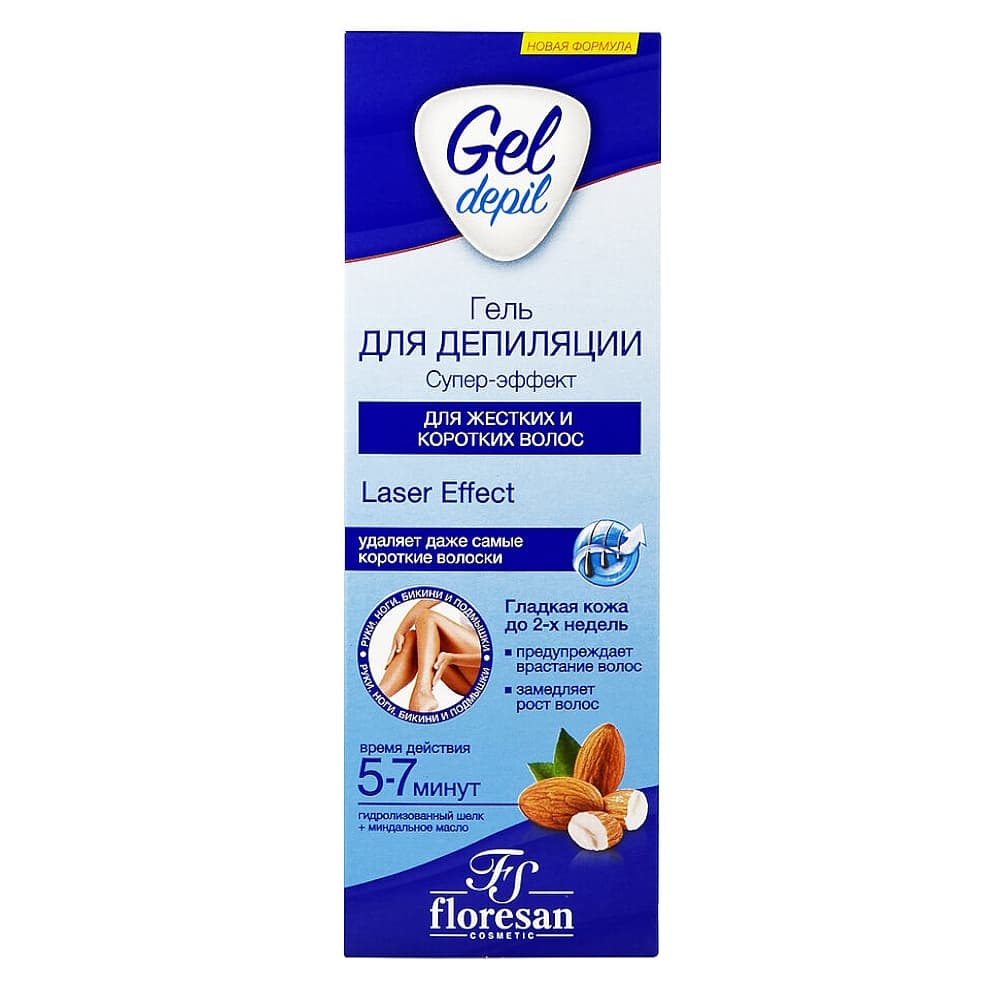 FLORESAN Gel-depil гель для депиляции 