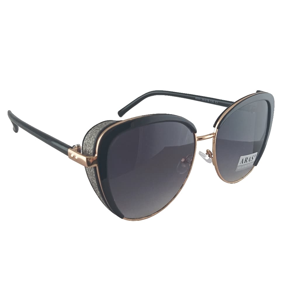 Очки ARAS солнцезащитные, черный градиент /8355