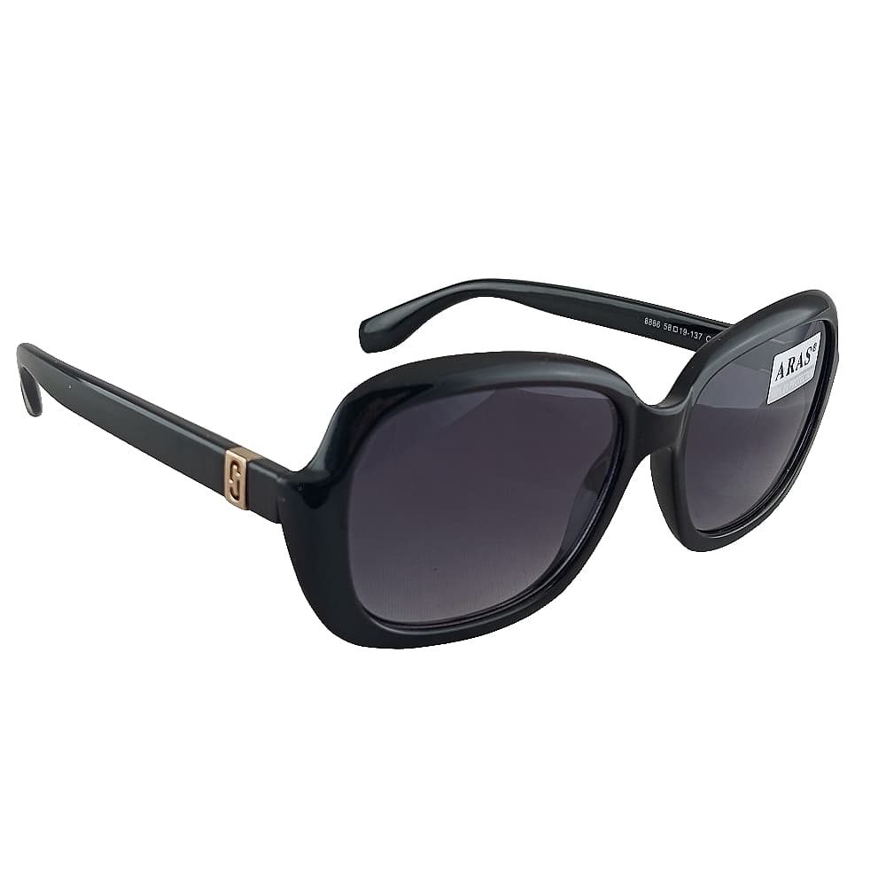 Очки ARAS солнцезащитные, черный градиент /8886