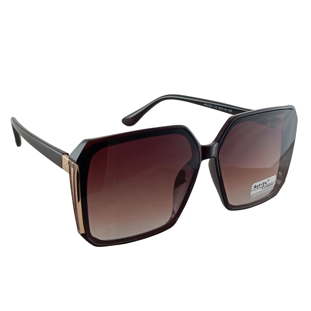 Очки AERITH солнцезащитные, коричневые /2251