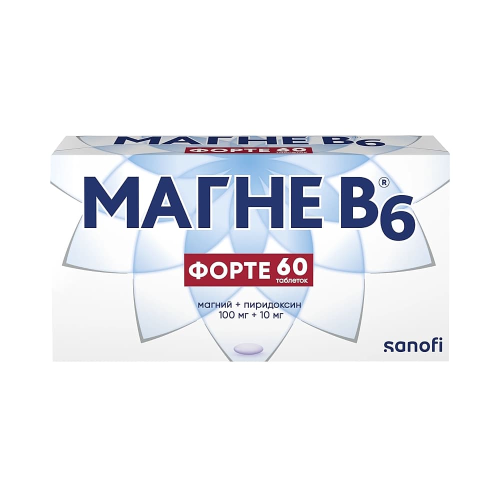 Магне B6 Форте таблетки  60 шт.