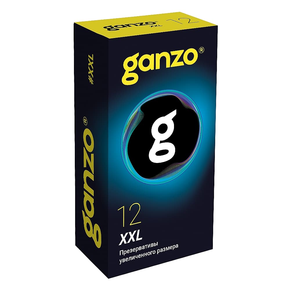 Ganzo Презервативы XXL, 12 шт.