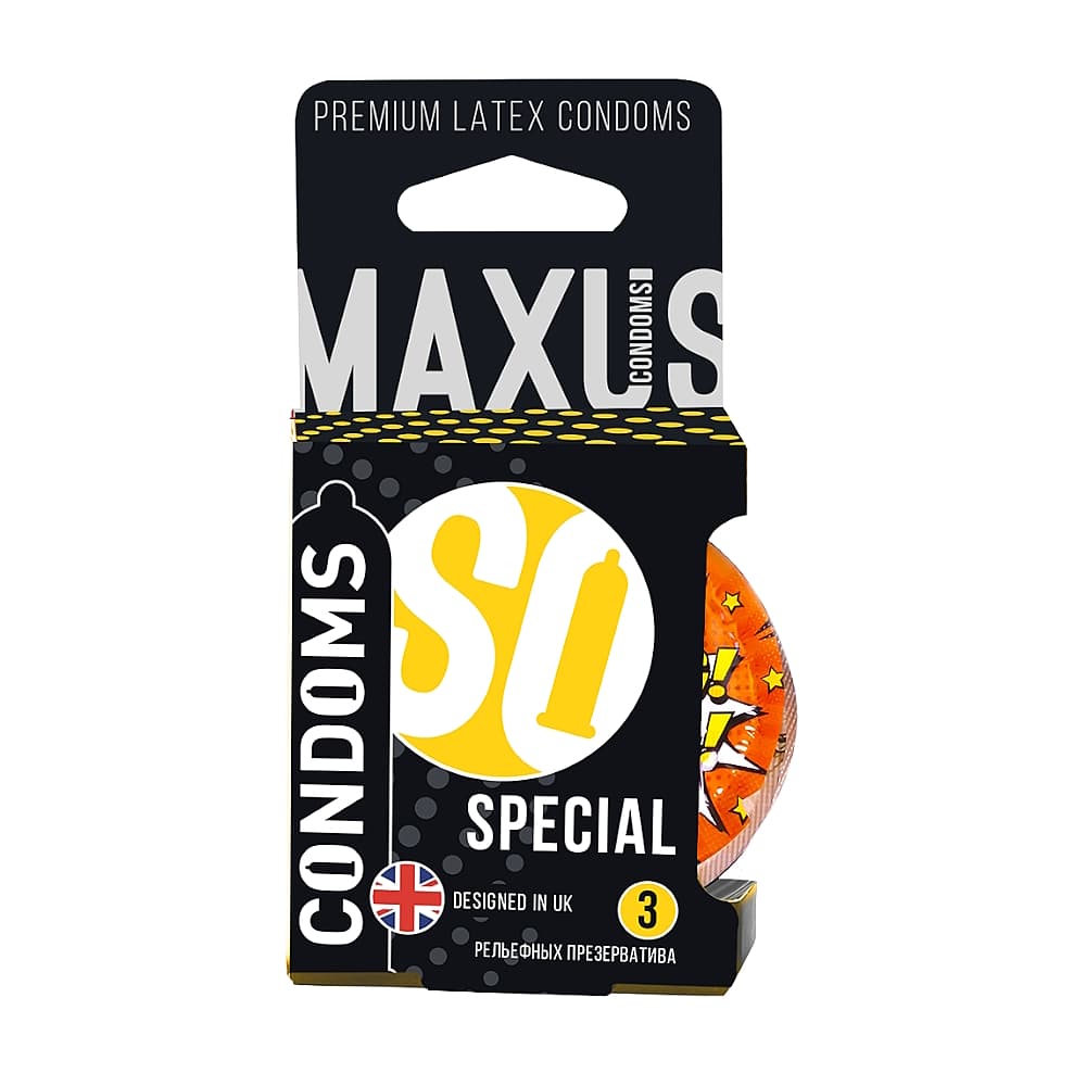 MAXUS Air Special точечно-ребристые презервативы, №3