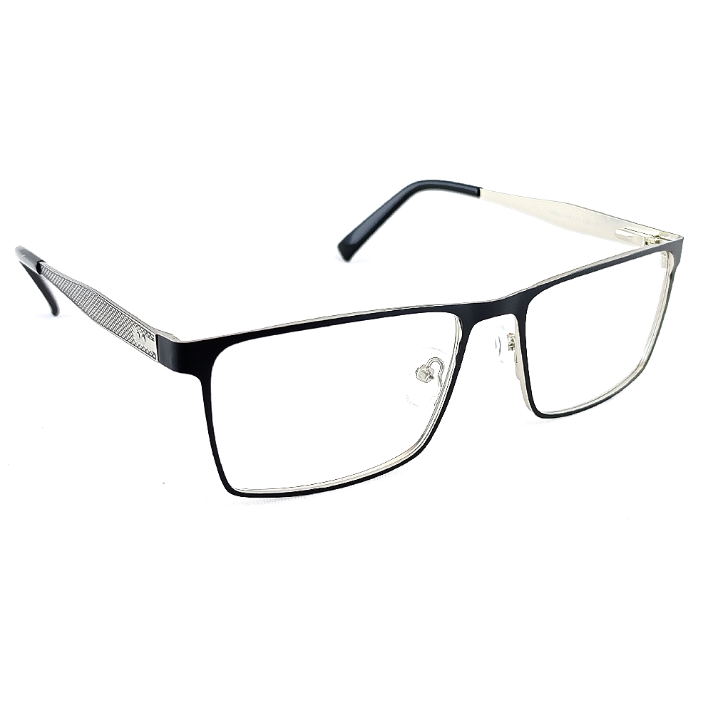 Оправа Amshar черно-серебряная /8814-6