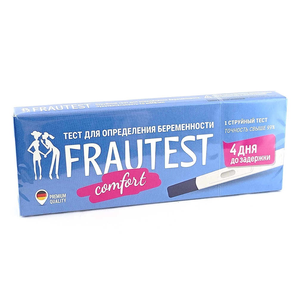 FRAUTEST Comfort струйный тест для определения беременности, №1