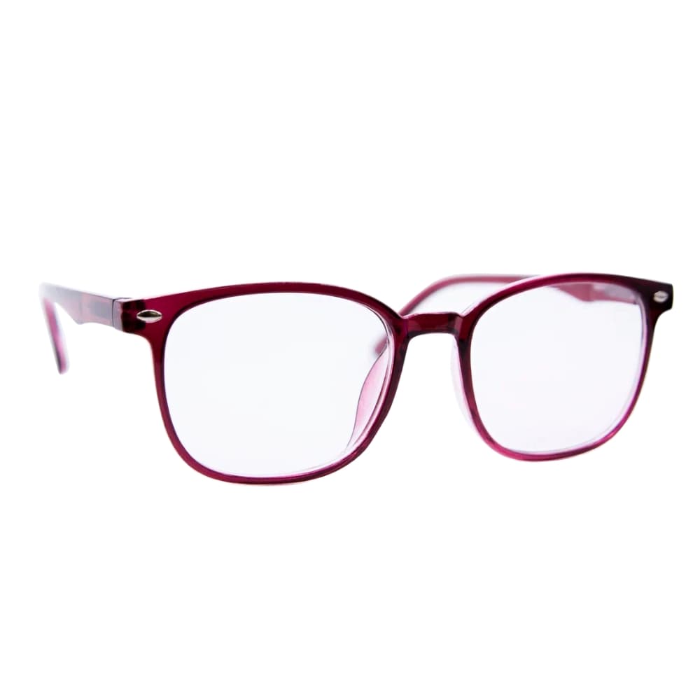 Очки MARCELLO бордовые /0446