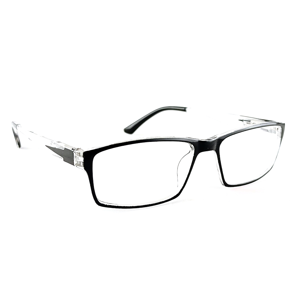 Очки FARFALLA стекло, черно-прозрачные /887