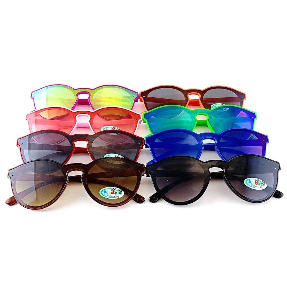 Очки OLO детские солнцезащитные от 3 до 7 лет, бирюзовые /308