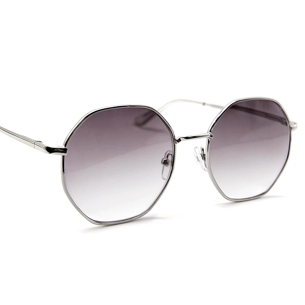 Очки MARCELLO серебро с тонировкой /0344