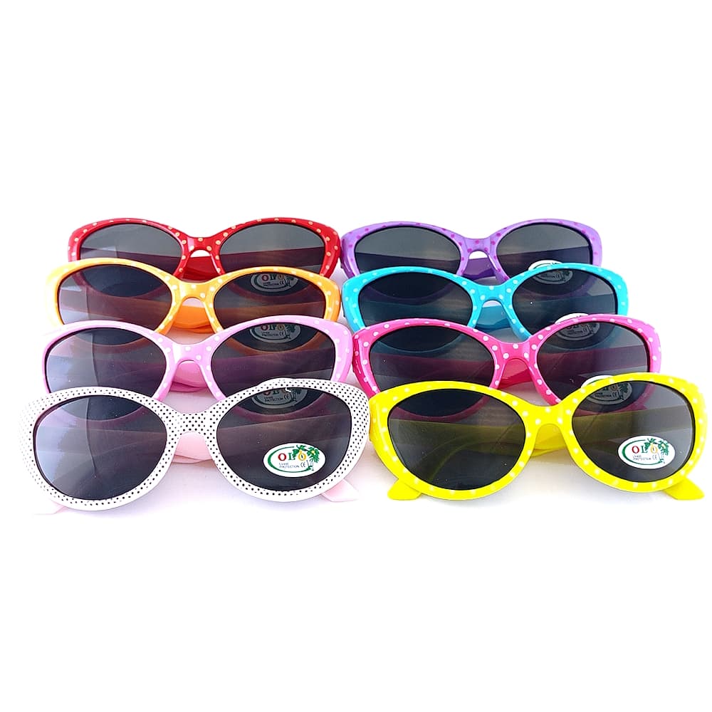 Очки OLO детские солнцезащитные от 3 до 7 лет, голубые /302