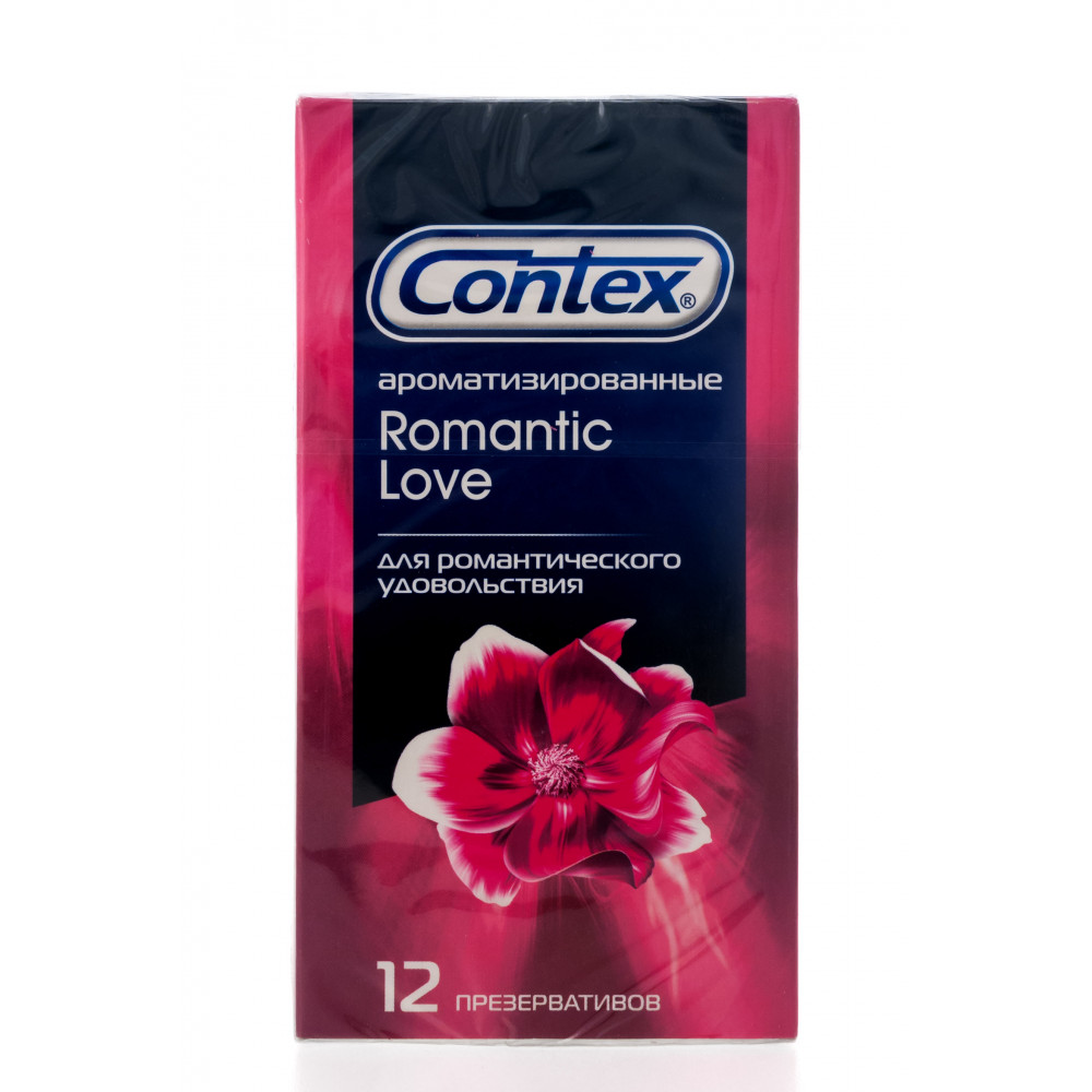 CONTEX Romantic Love ароматизированные презервативы, №12