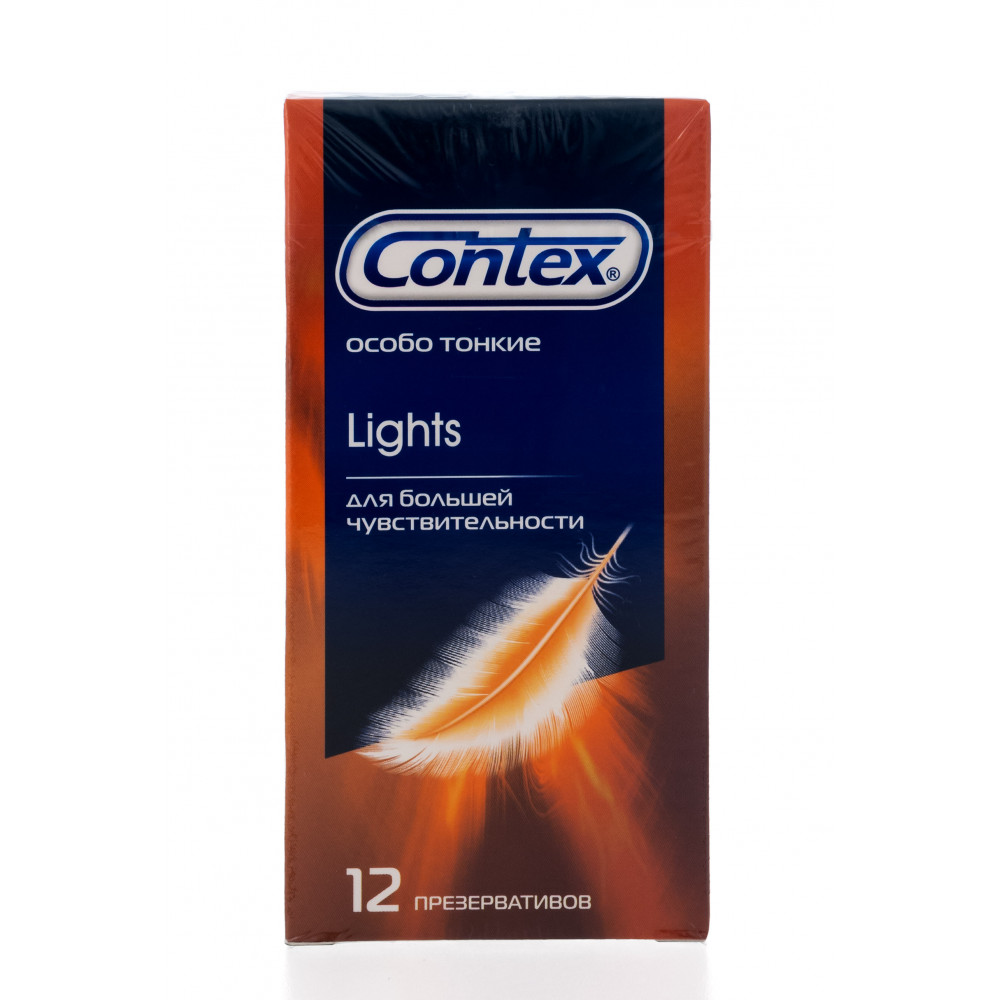 CONTEX Lights особо тонкие презервативы, №12