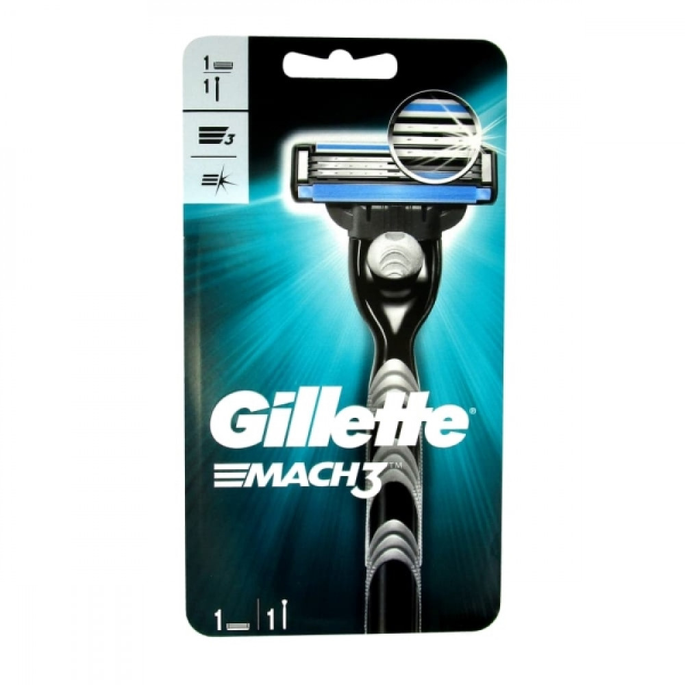 Gillette Mach3 Бритва со сменной кассетой, 1 шт.