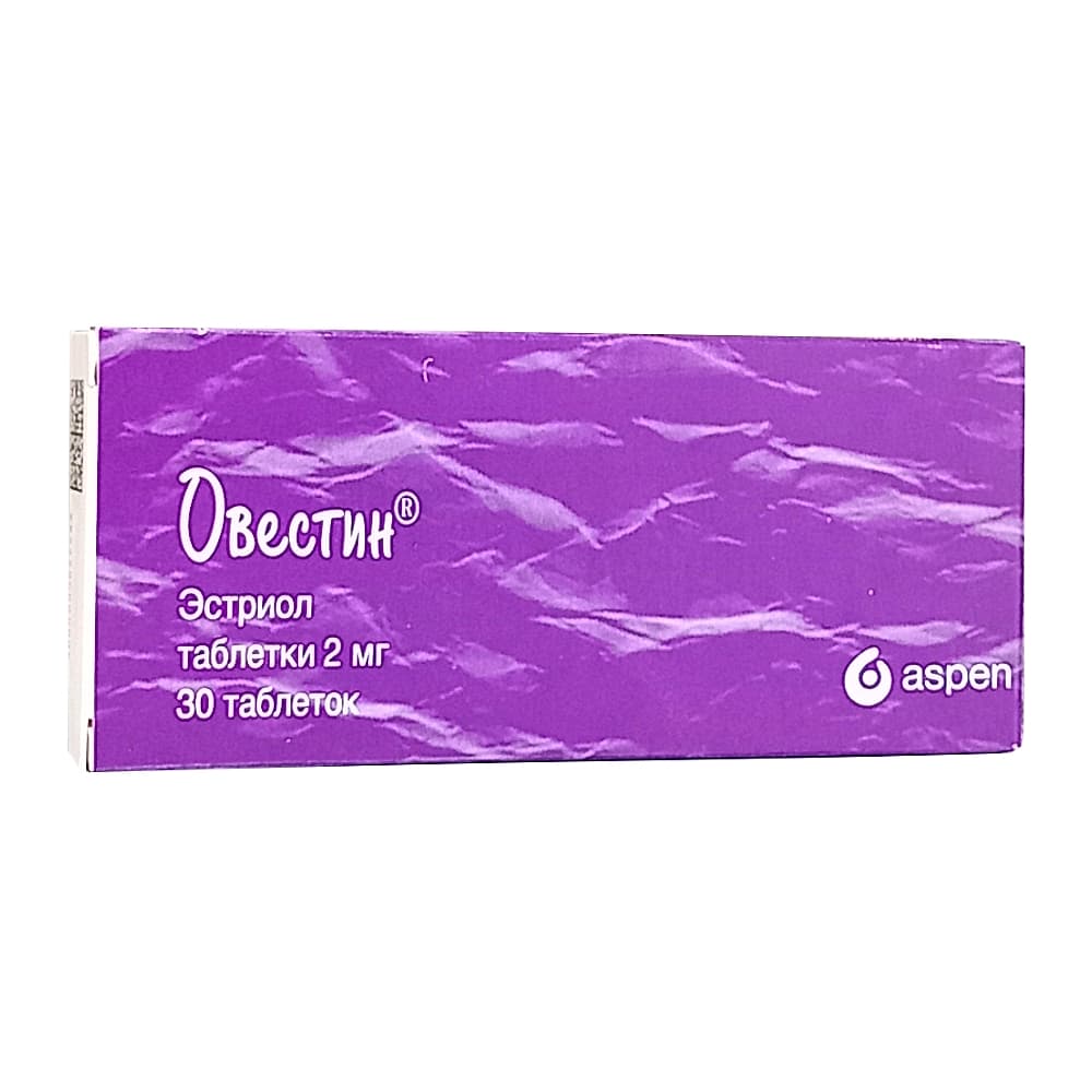 Овестин таблетки 2мг, 30шт
