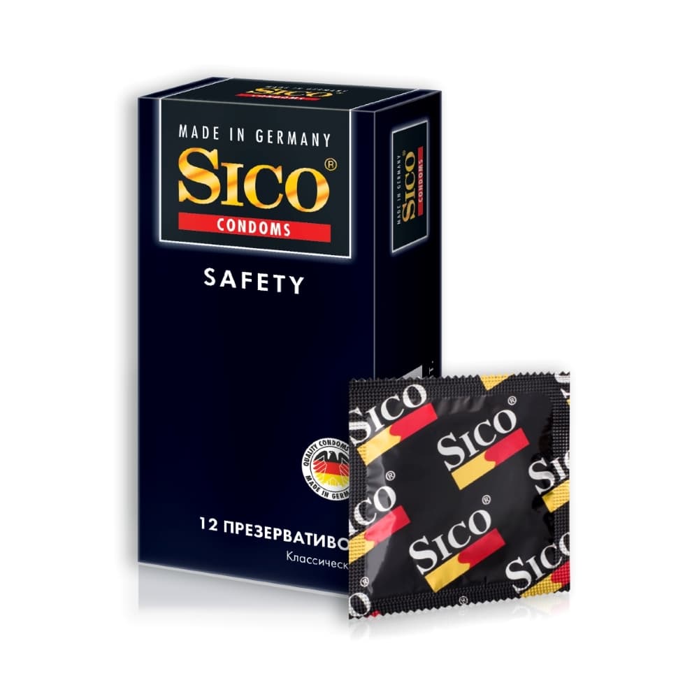 SICO SAFETY Презервативы классические, 12 шт