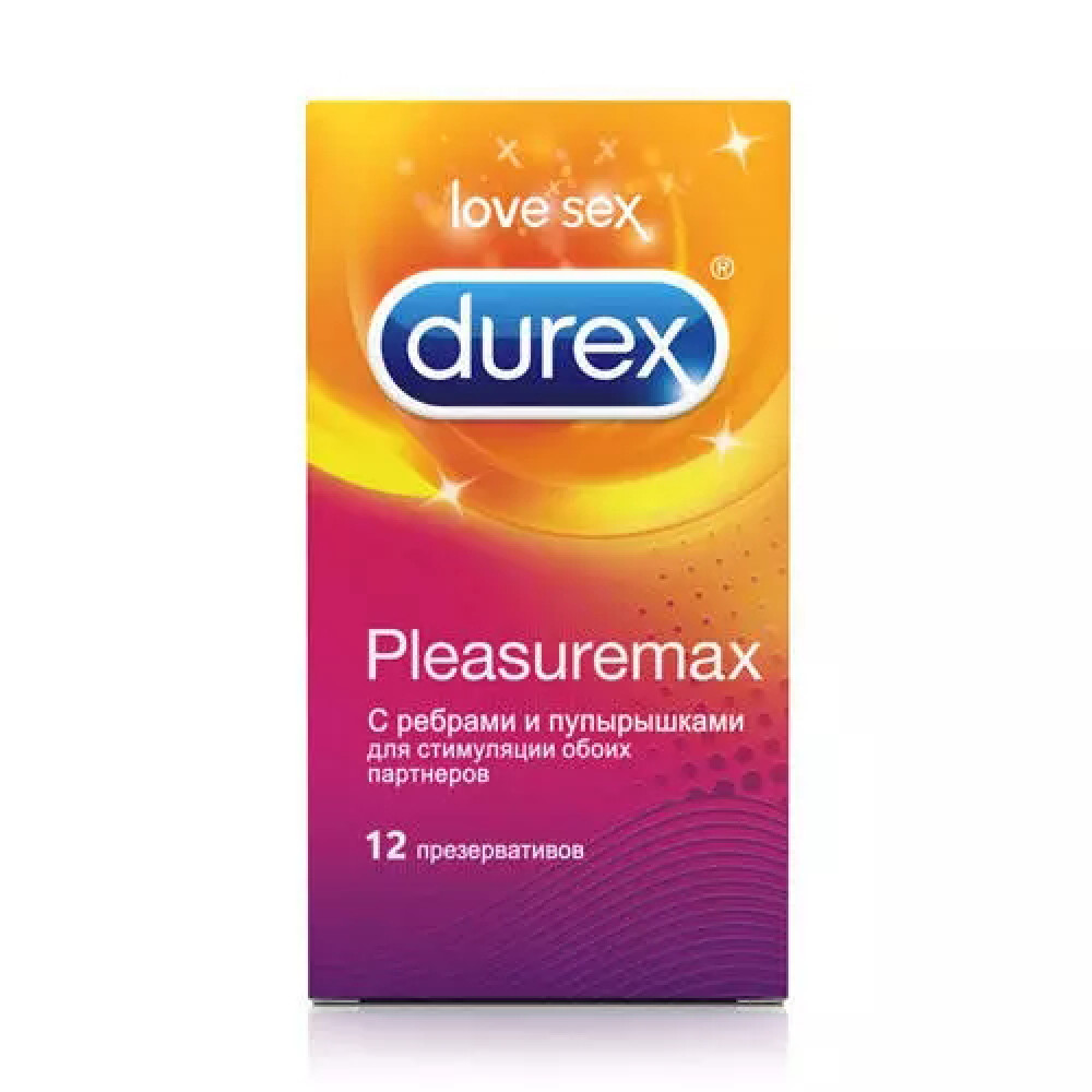 DUREX Pleasuremax презервативы, №12