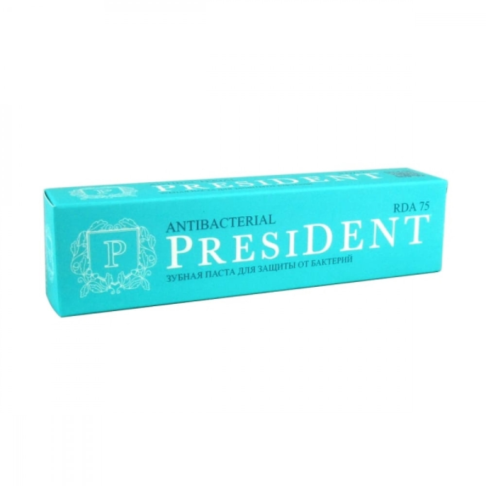 President Antibacterial зубная паста, 50 мл.
